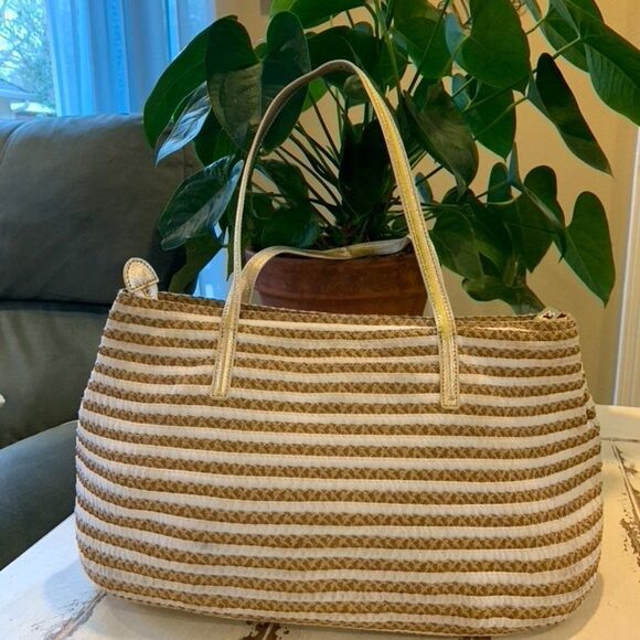 Eric Javits New York Straw Purse - Picture 4 of 15